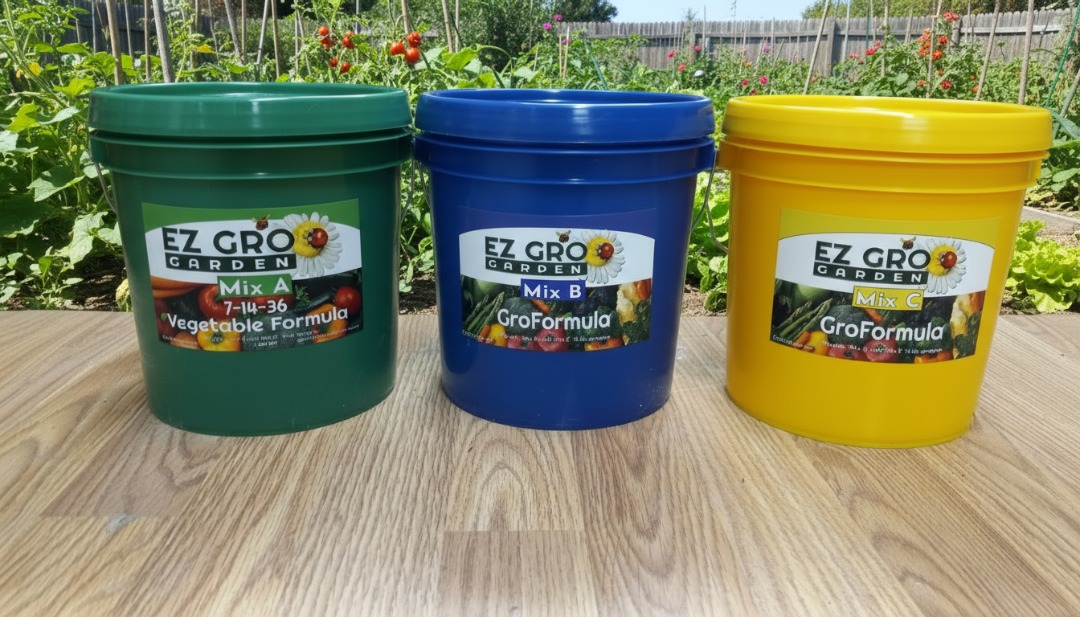 Vegetable Formula 1 Gallon Pail Set