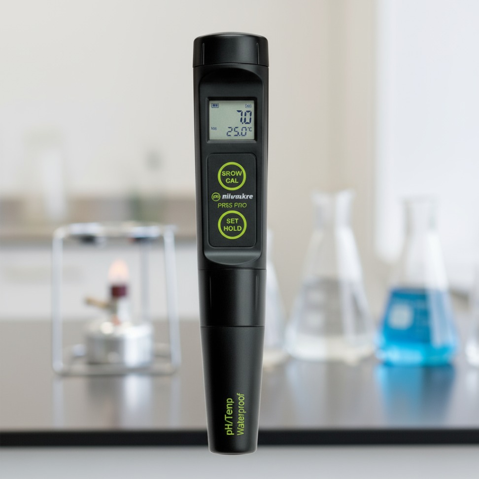 PRO Waterproof pH & Temperature Tester